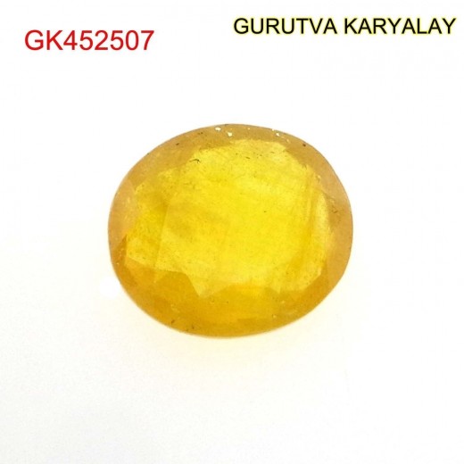Yellow Sapphire – 4.21 Carats (Ratti-4.65) Pukhraj
